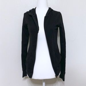 Mossimo Black zip hoodie size xs